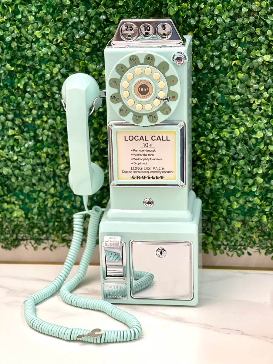 Telefono RETRO (Color aqua)