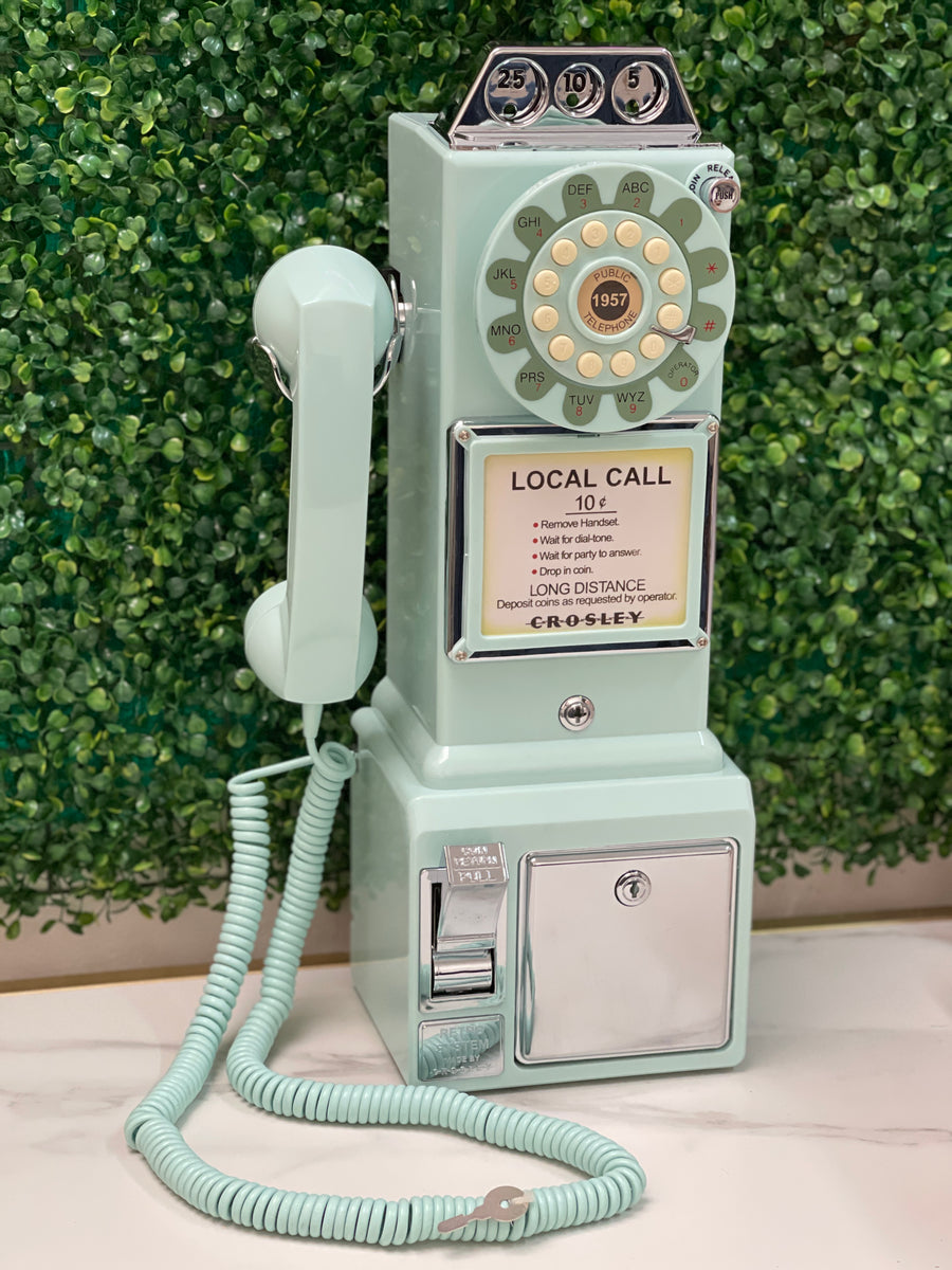 Telefono RETRO (Color aqua)