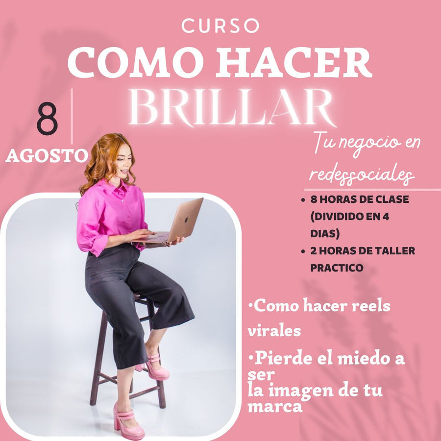 Curso “Haz brillar tu negocio en redes sociales”